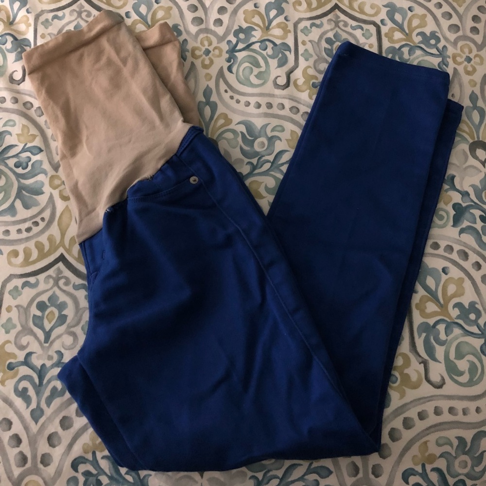 A Pea in the Pod Blue Maternity Jeans